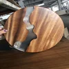 custom order available clear epoxy river table top round resin coffee table