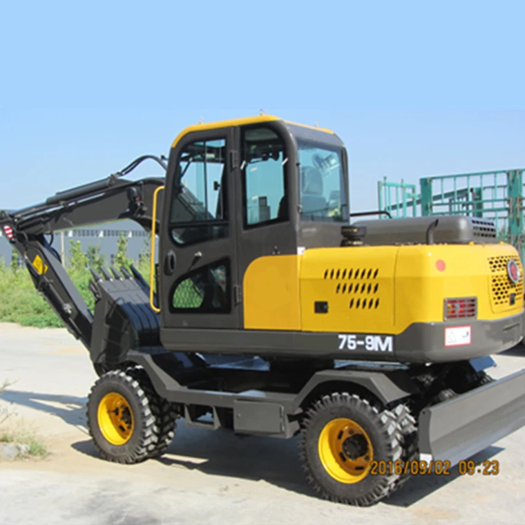 HW-925 China excavator wheel excavator price for sale