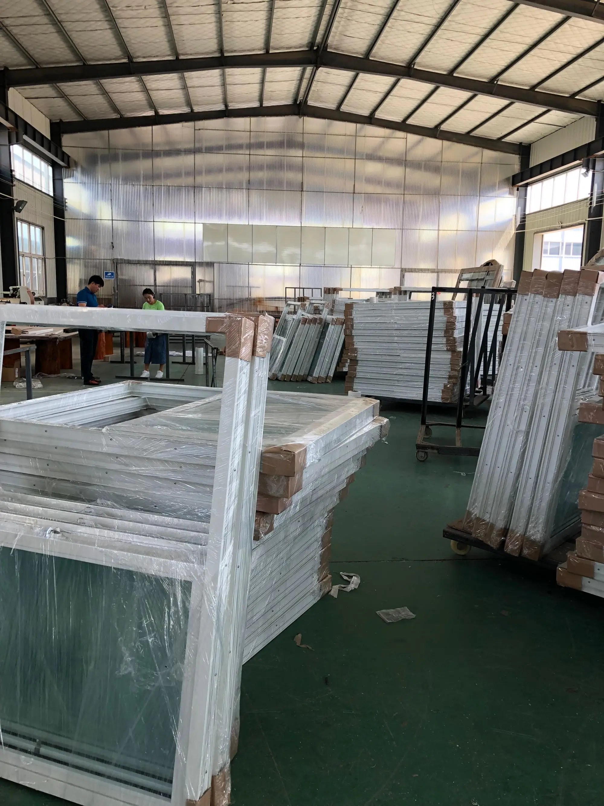 Commercial building PVC window, Sliding/Awning/Swing Vinyl window and door from china PVC window factory