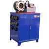 2' automatic garden hose multi dimension hydraulic hose crimping machine with high speed