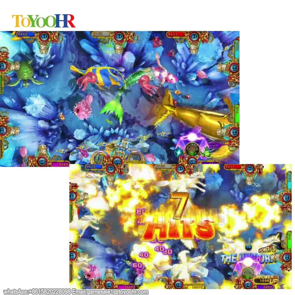 Good Profit IGS Ocean King 3 Plus Dragon Lady of Treasures Arcade Hunter Fishing Machine Fish Game Table Machine