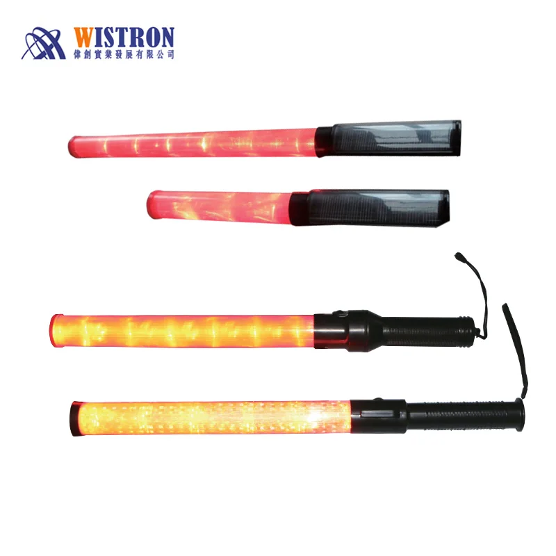 Police Used Led Traffic Warning Road Flare Baton Light Buy