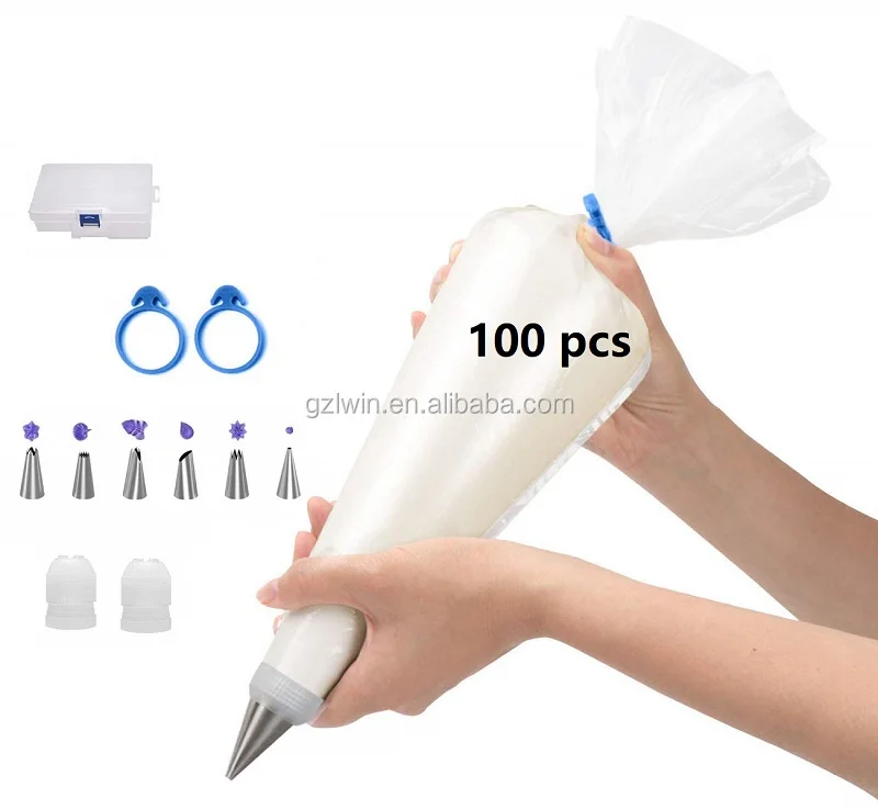 Disposable Decorating Piping Icing Bags For Cake Decorating Icing