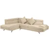 Cheap Living Room furniture Corner Fabric Sofa High Quality Simple L Shaped Sofa
