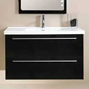 In Wall Vanity Cabinet Find Deals On Get Quotations Nameeks Fl7c Iotti 40 1 8 Wall Mounted Vanity Set With Wood Cabinet