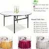 folding modern dining wedding table
