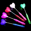 Colorful LED Glow Stick Rose Star Heart Shaped Luminous Wand Bar Concert Party Particle Flashing Sticks SL002
