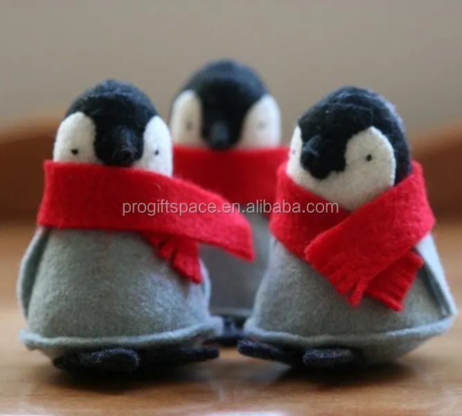 stuffed christmas penguin