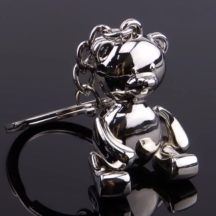 metal teddy bear