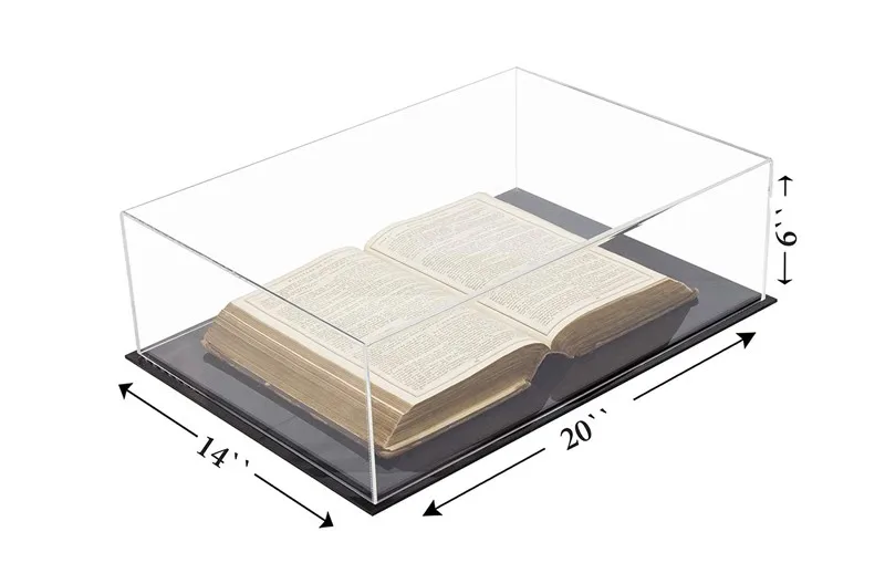 2018 Wholesale Clear Large Acrylic Rare Book Display Case Buy Acrylic