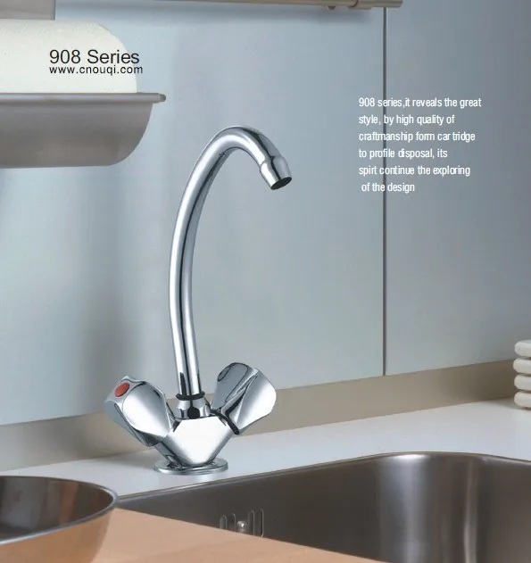 Kitchen Sink Faucet Tap Mixer With Ridge Iron Spout Buy