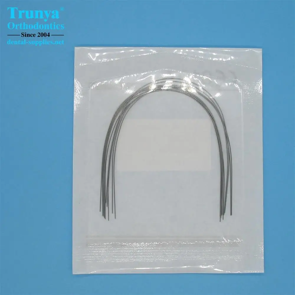 Super Elastic Orthodontic Nitinol Arch Wires Of Orthodontic Materials