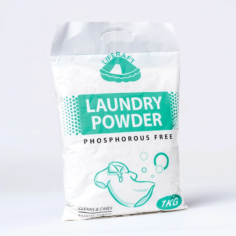 Natural Raw Material Detergent Washing Powder For Hand Wash And Machine