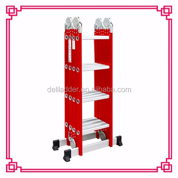 Deliladder 4x4 Aluminum Combination Step Extension Ladder As Seen On Tv