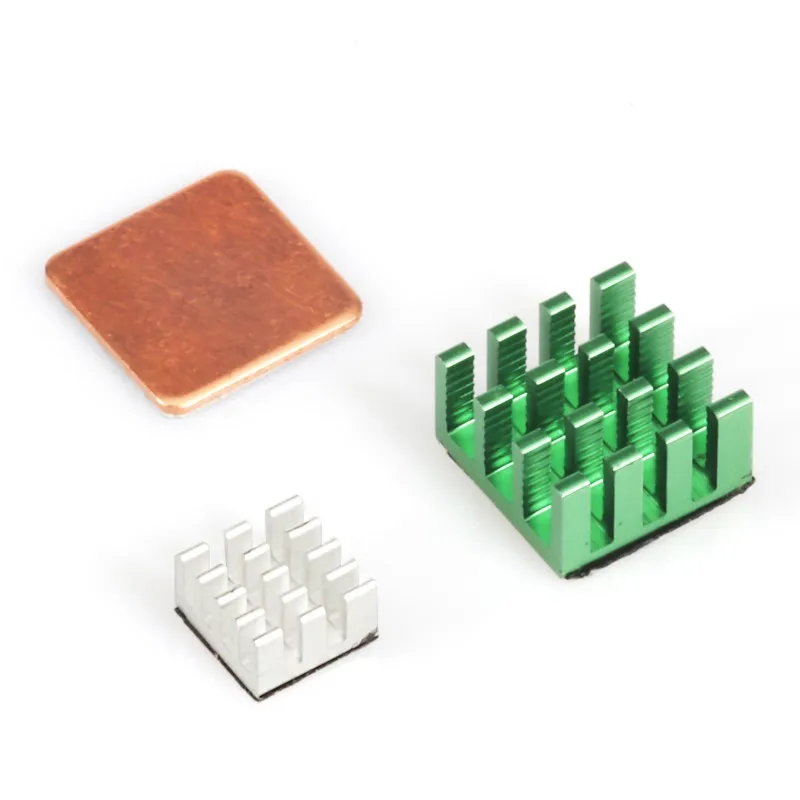 Aluminum Heatsink Heat Sink Cooling Kit for Raspberry Pi 3//2 B Pure Cooper