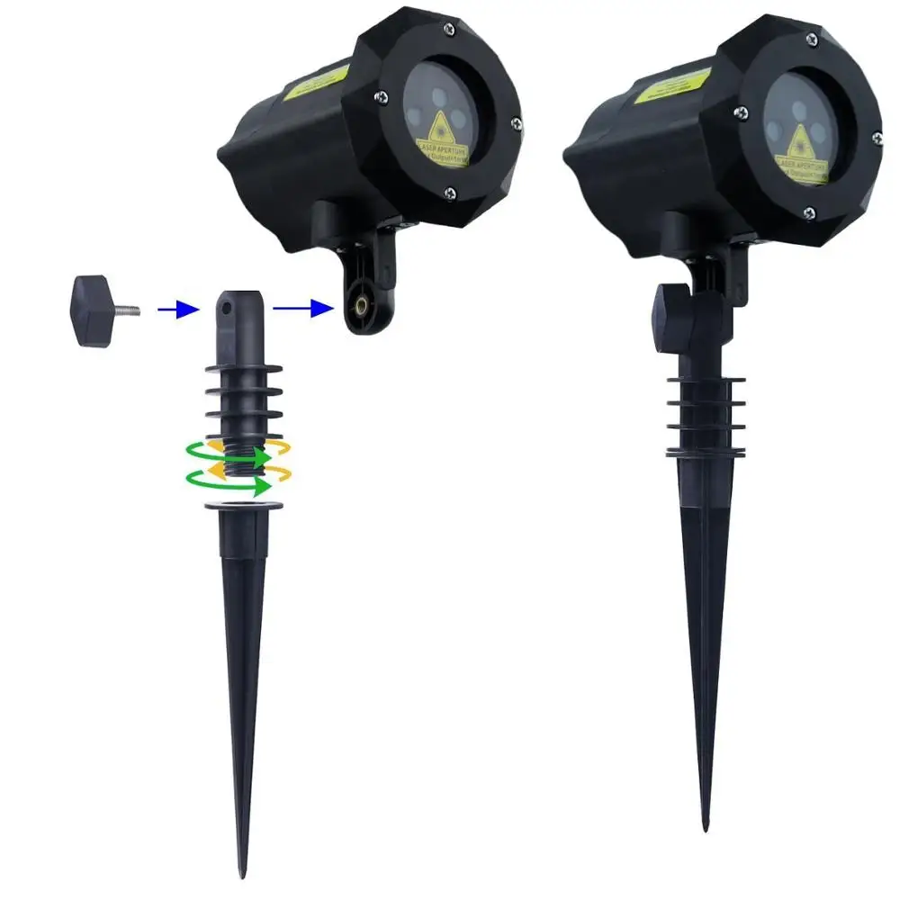 OUTDOOR IP65 WATERPROOF SPOT CHRISTMAS LAZER LIGHT