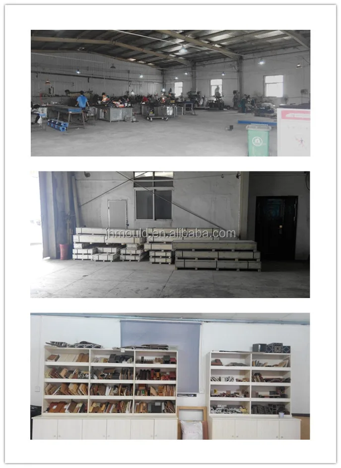 pvc wood plastic louvre blade moulding