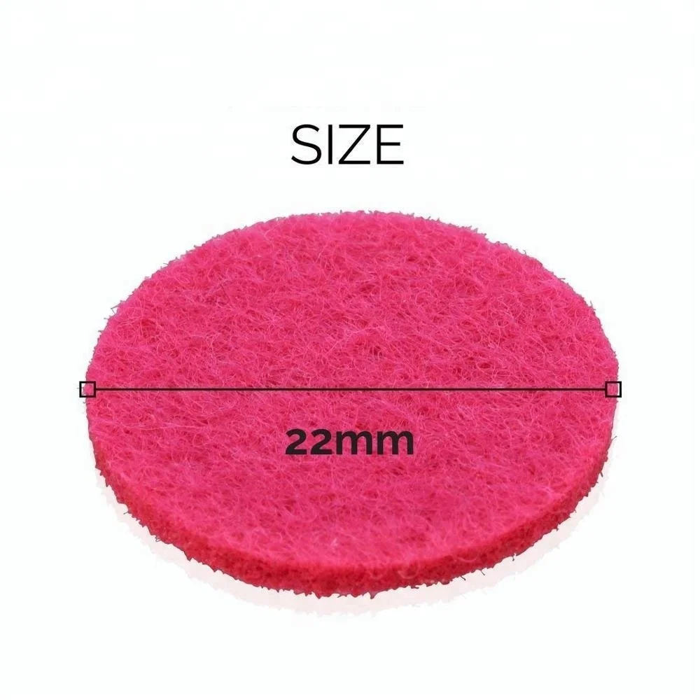 22mm Round Car Air Freshener Essential Oil Diffuser Locket Replacement