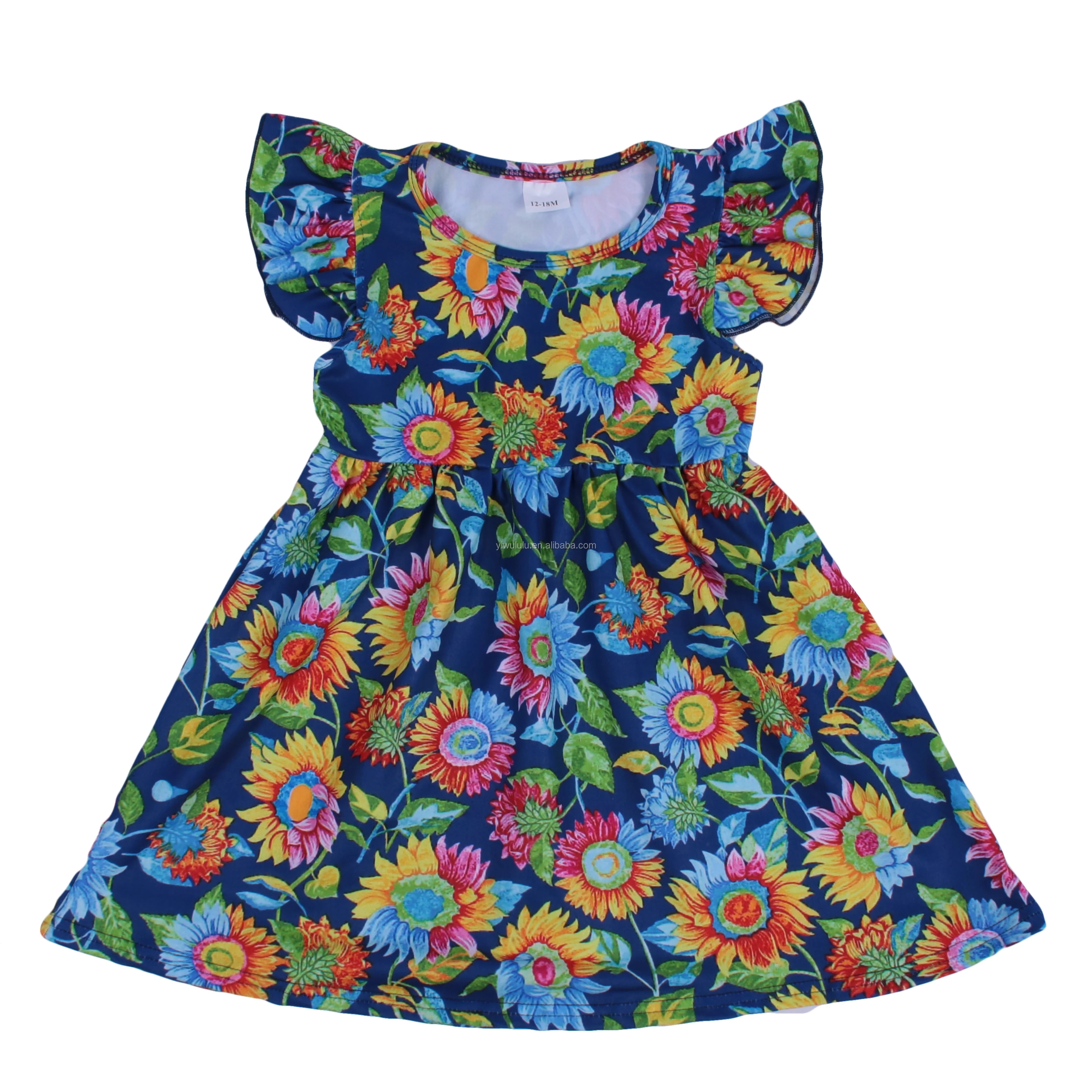 sunflower dress baby