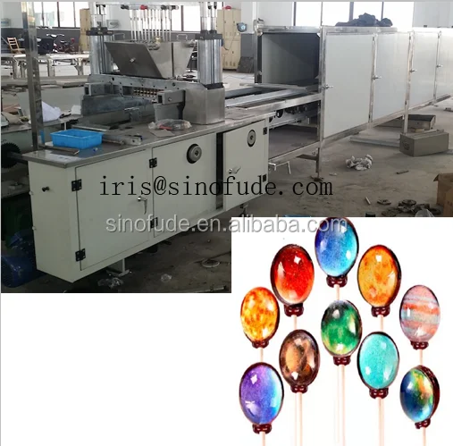 Lollipop Confectionery Production line/ Hard candy making machine