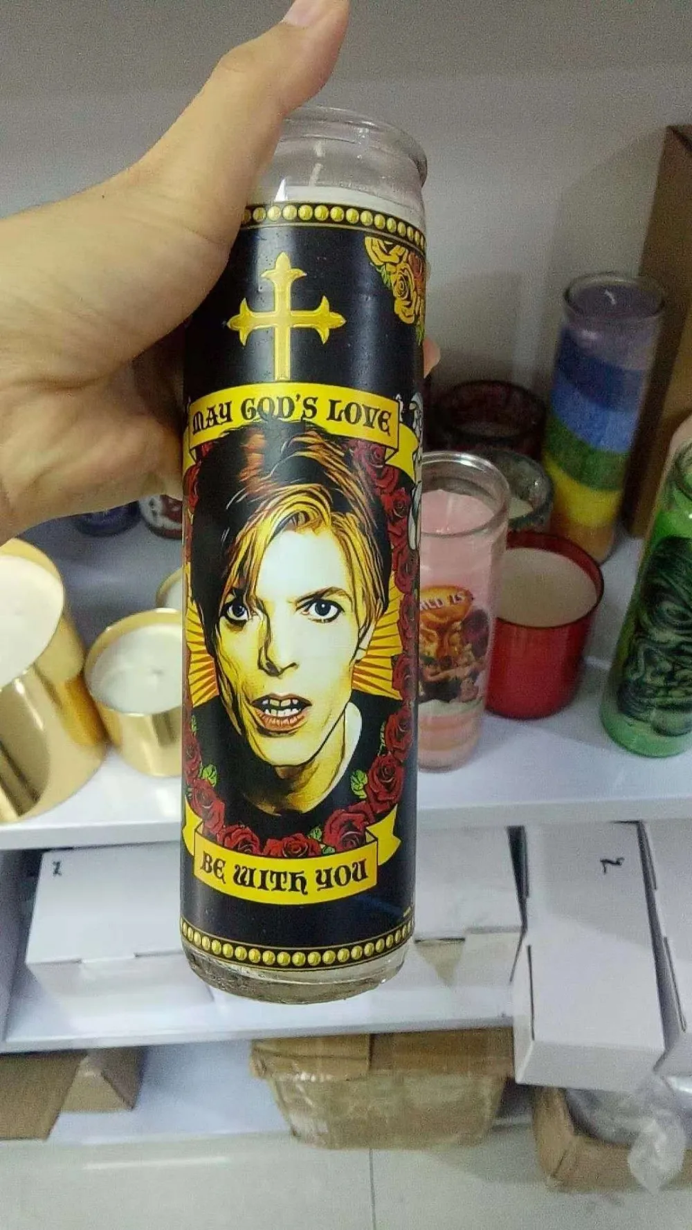 Bulk 7 Day Prayer Religious Glass Jar Candles Buy Glass Jar Candles