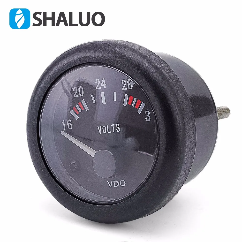 Diesel Engines Voltage Gauge 24v Voltage Meter Diesel Engine Meter
