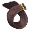 wholesale virgin remy 100 keratin fan tip Brazilian hair extensions women fashion