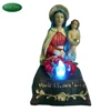 Custom polyresin mary and baby jesus bust with LED light