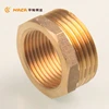 1/8 1/4 3/8 1/2 3/4 1'' 2'' Flanged Brass Reducing Bimetal Bushing