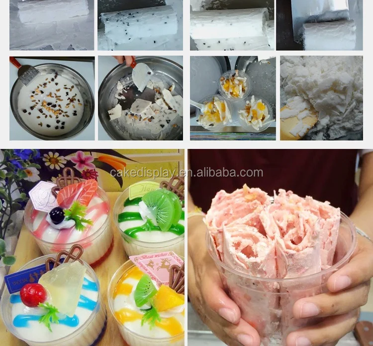 2018 New Cold Stone Marble Slab Top Fry Ice Cream Machine - Buy Fry Ice ...