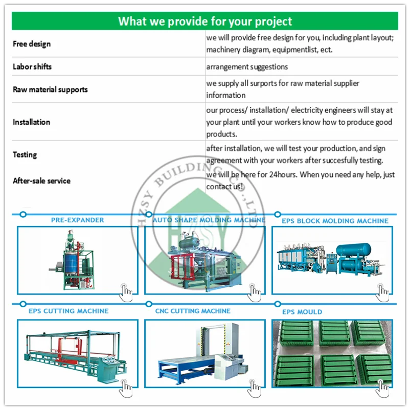 Making energy saving foam concrete wall panels machine
