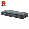 Haiwei New Portable m3u8 2 Ethernet port 4 channel HDMI HD IPTV H.264 Encoder