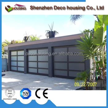 Modern Glass Garage Door Overhead Single Car Garage Door Buy