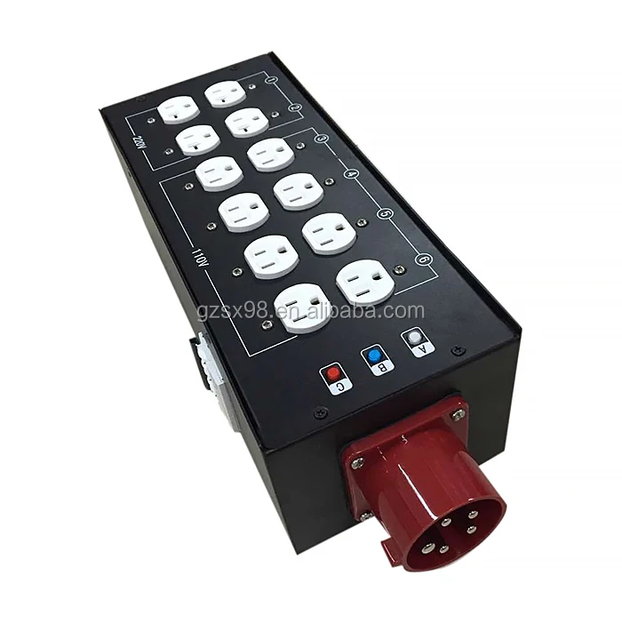 515 Us Outlets Power Split Panel Stage Event Power Box Buy Portable