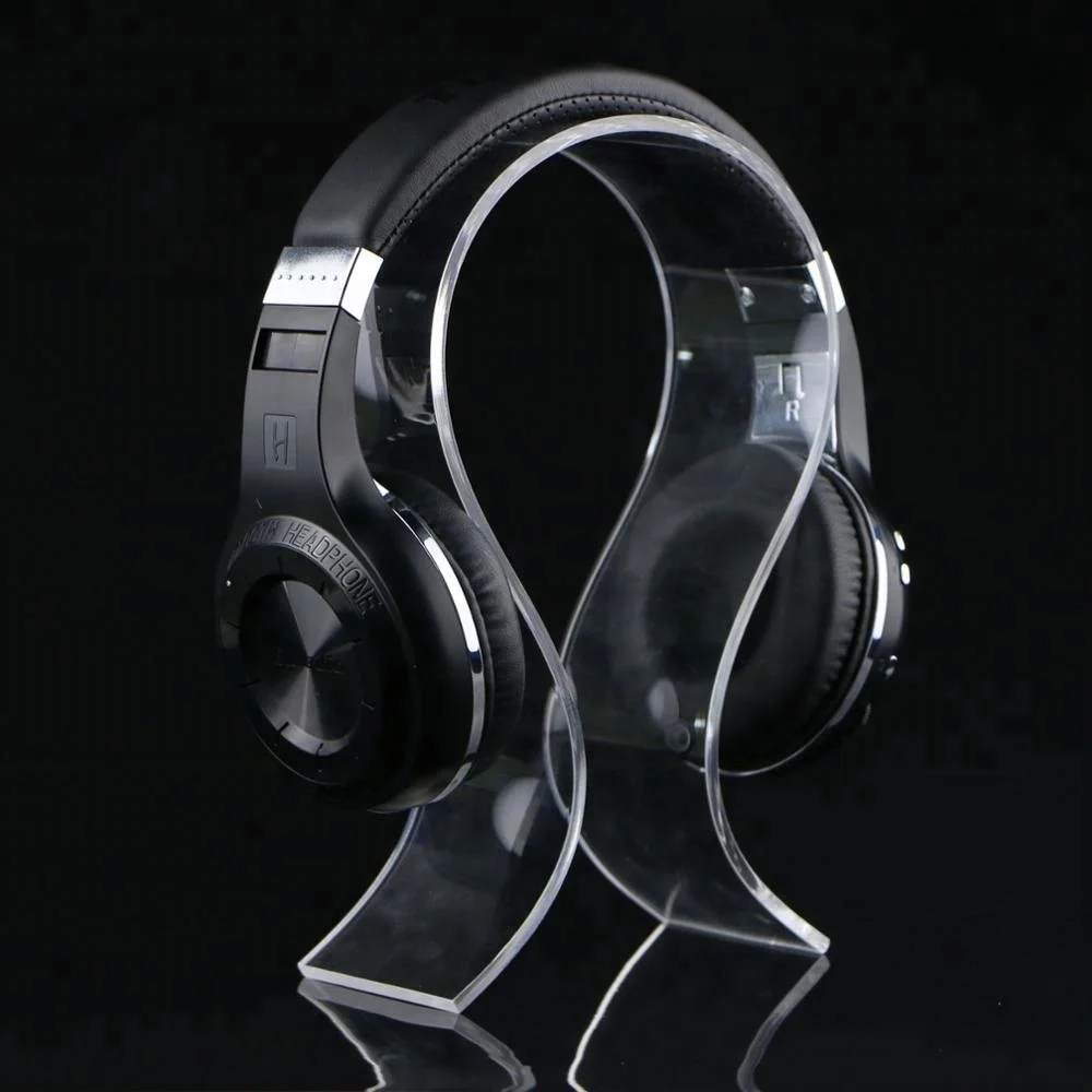 Wholesale Crystal Clear Headphone Stand Holder For Retail,Headset