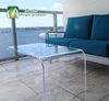 Factory directly supply modern lounge dining bedroom furniture imported black acrylic coffee table