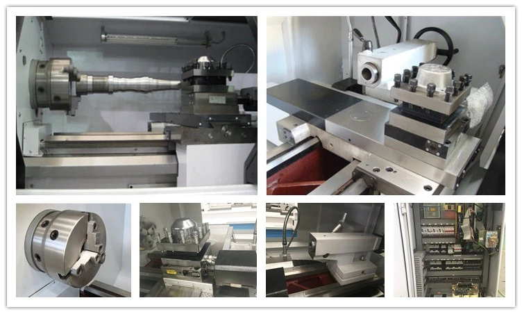 DRC CM6241 table top cnc enginge lathe,metal cutting horizontal cnc lathe machine price