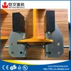 Movable end stop rubber buffer bumper used on I- beam H-beam Hoist Protector