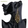 antique drop cheap hanging dangle earrings gold