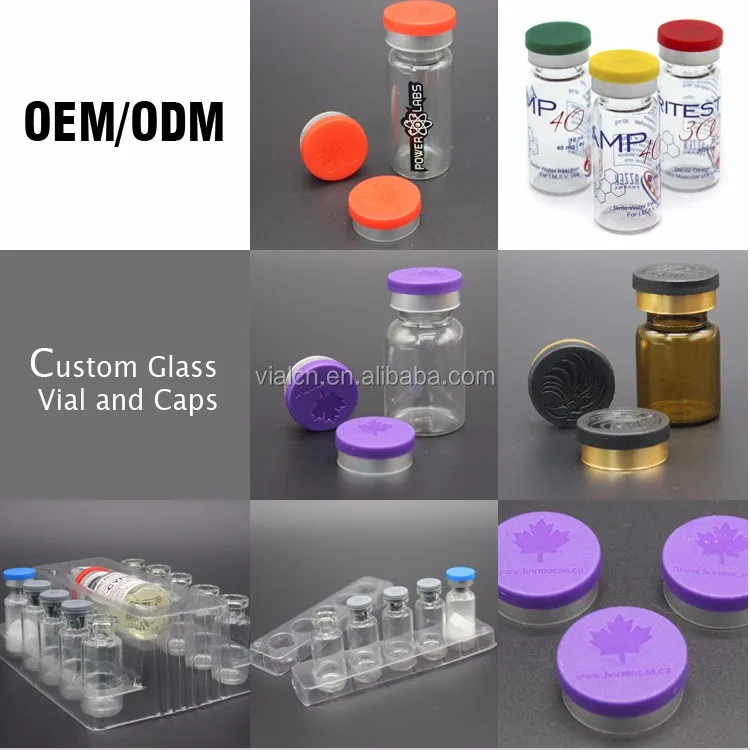 Custom-built 10 ml glass vials steroids vials for sale
