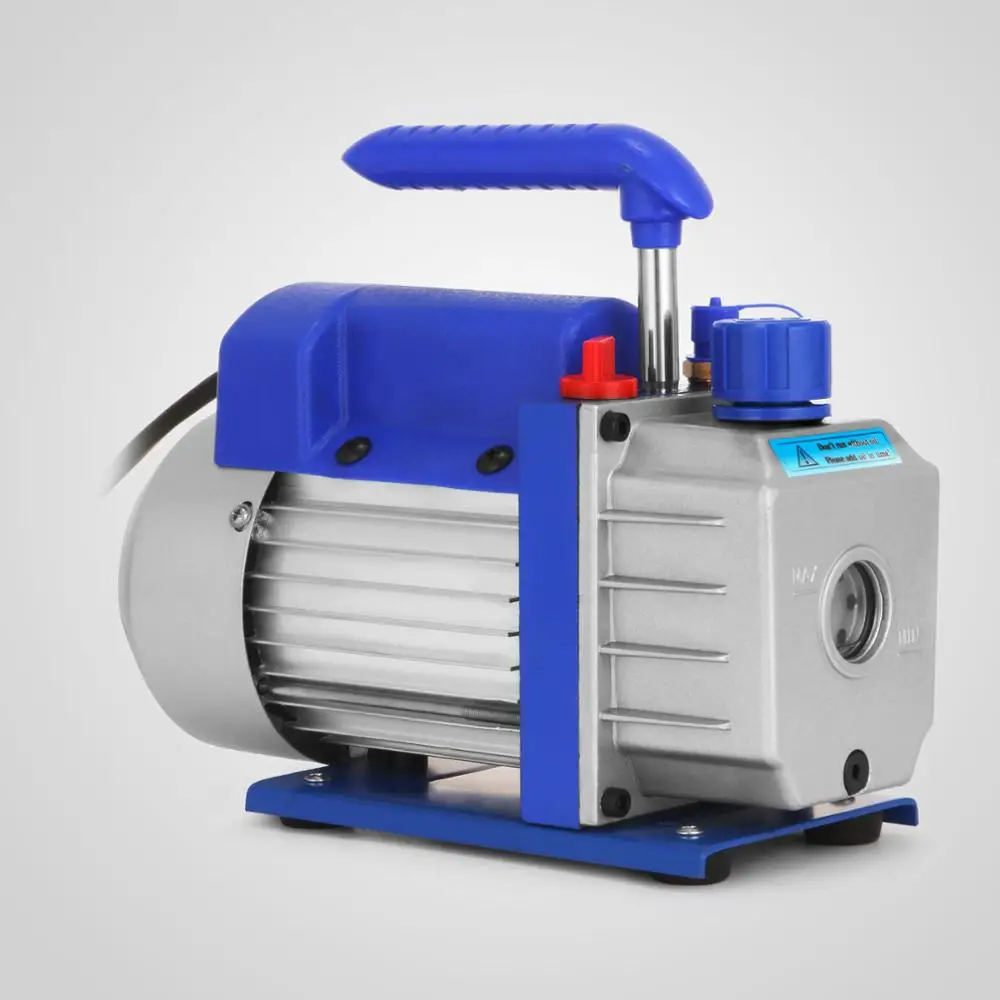 3CFM Rotary Vane Deep Vacuum Pump 1//4HP AC R410a R134A-R12//R22 Refrigerant HVAC