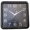 Office Plastic Square cubes wall clock