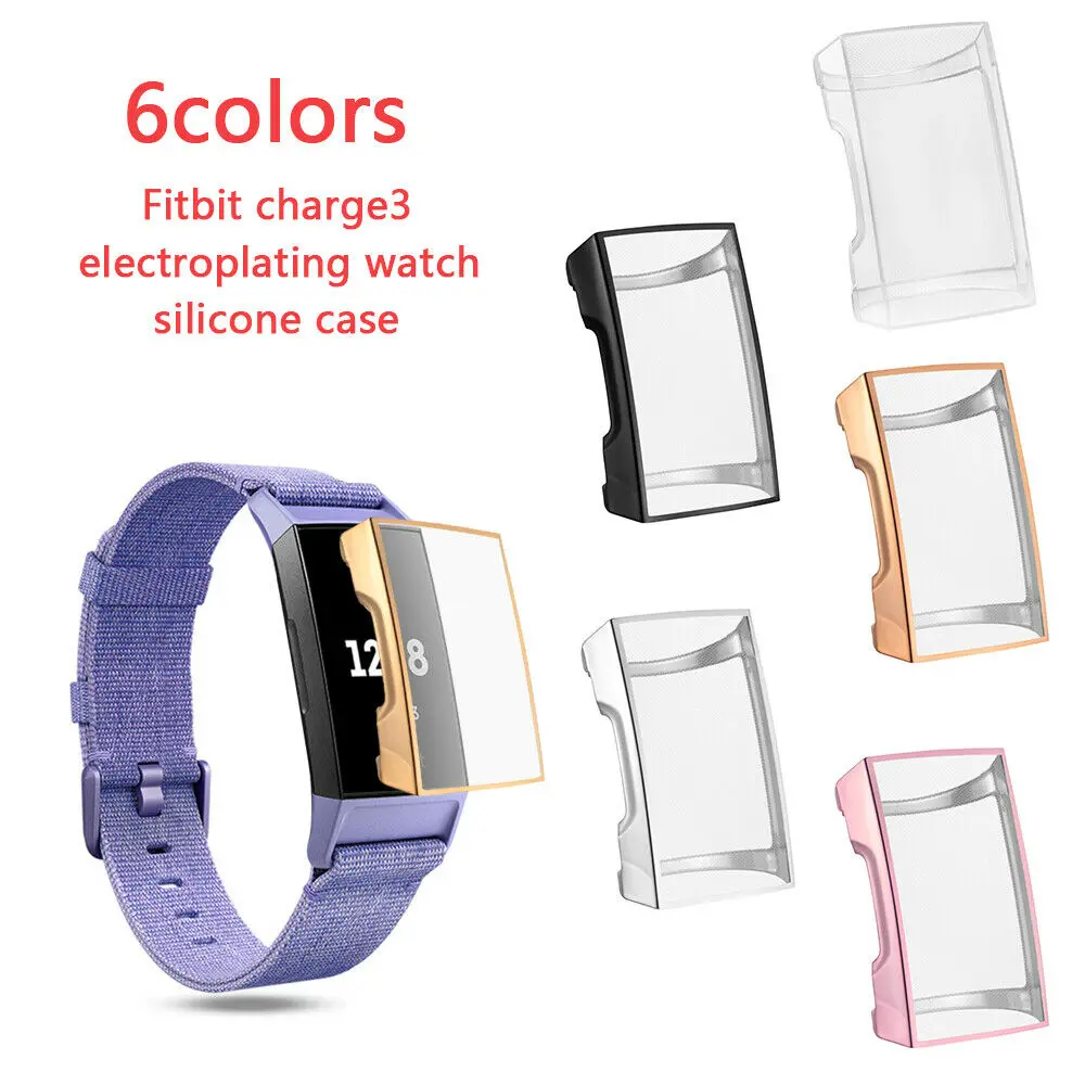 fitbit charge 3 protective cover