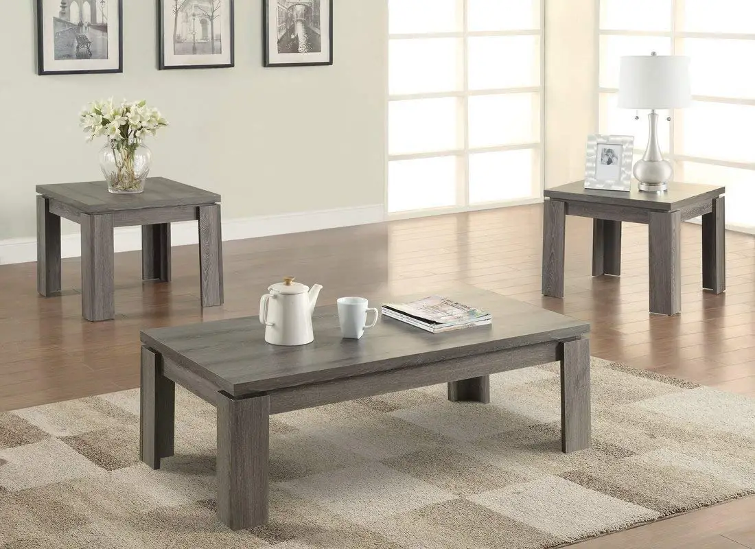 modern minimalist coffee table combination
