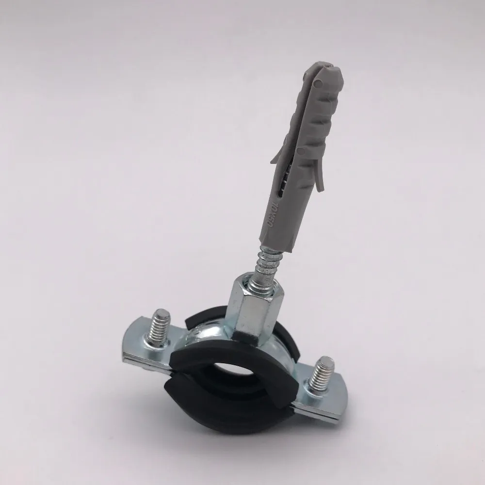 Cable Wedge Clamp Quick Clamp Pipe Clip Pipe Fitting Set Steel Pipe