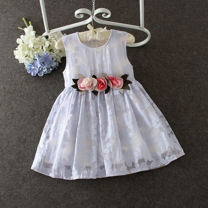 Summer Party Dresses For 6 Year Old Short Sleeve Pink Lavender Girl ...