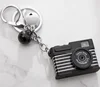Wholesale nice decoration plastic cute sound led mini camera keychain