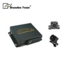 2 channel SD Mobile Car DVR works with 2 cameras recording for taxi security