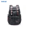 New school wind parachute backpack pure color canvas student backpack