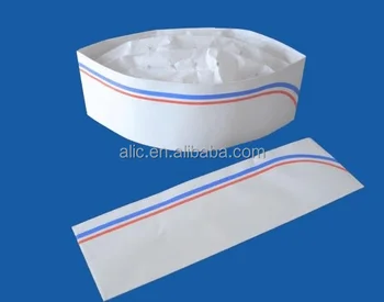 Pakai Topi Kertas Hijauan Dapur Kepala Chef Pakai Topi Kertas Hijauan Dapur Kepala Chef